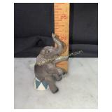 Hagen Renaker miniature elephant on circus