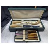 Vintage Washington forge carving set with