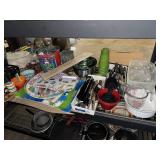 Kitchen utensils and serving pieces