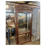 Lighted curio cabinet