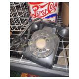 Vintage rotary telephone