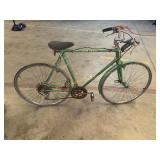 Vintage John Deere bicycle
