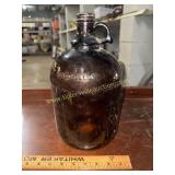 Gallon amber bottle