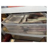 Large tote of vinyl records