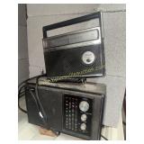 Westinghouse transistor radio and Panasonic