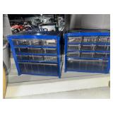 Two smal bolt bins