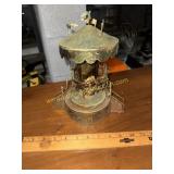 Musical copper art carousel