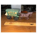 Cast iron ice wagon