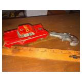 Cap gun and fire chief