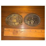 dealer promo  Case IH  trade fair  belt buckles