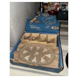 Anchor hocking grape pattern snack sets