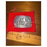 dealer promo Fine pewter Case IH  Steiger belt