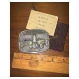 dealer promo Fine pewter Case IH take charge 1988