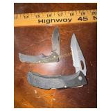 2 gerber pocket knives
