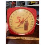 Tru-temp Coca-Cola retro advertising thermometer
