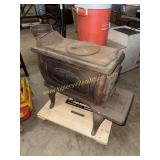 Antique wood stove