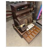 Antique cash register