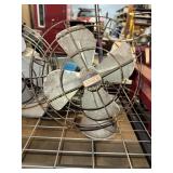 Vintage singer metal table fan