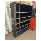 Metal parts bin for automotive electronics parts