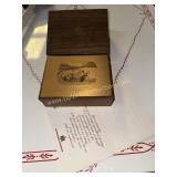 International harvester promotional gift wooden
