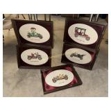 Framed vintage grandma needlework classic