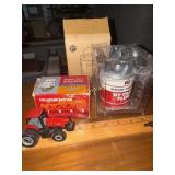 dealer promo Case IH  Steiger coin bank and MX
