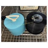 Vintage Disk-GO-Case full of 45s