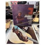 2 Johnny cash vinyl records- ring of fire and
