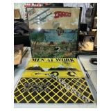 2 Men at Work vinyl records Cargo and Business as