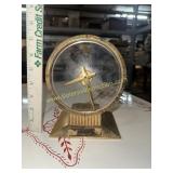 Vintage MCM Jefferson golden hour mystery clock
