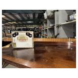 Handcrafted 3 string cigar box guitar artist