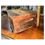 Vintage Winchester super speed ammunition crate