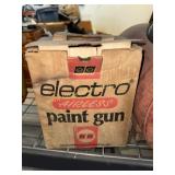 Electro paint gun