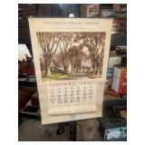 1952 advertising calendar