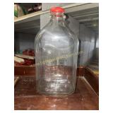 Half gallon milk bottle