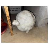 Large garden turtle not concrete