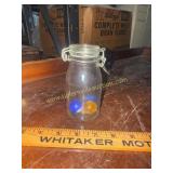 Shooter marbles in small jar