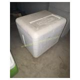 Styrofoam cooler