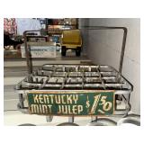 Very cool Vintage metal beverage caddy for