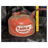 Cool vintage Eagle gasser can