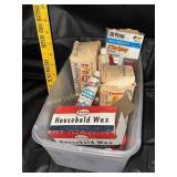 Collection of gulf wax and other advertising