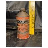 Early automotive WARCO brake fluid can