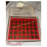 1968 Franklin Mint presidential hall of fame