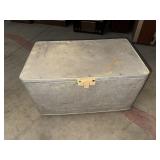 Vintage western field Cronstroms aluminum cooler