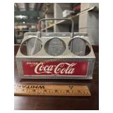 Vintage Coca-Cola aluminum 6pack bottle carrier