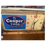 COOPER TIRE  shop clock
