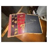 Two scrap books of old comics