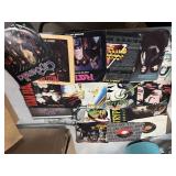 1980s Hair Metal and rock vinyl 45s records most