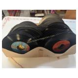Box of 45s no sleeves