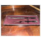 Carvel Hall stainless carving set